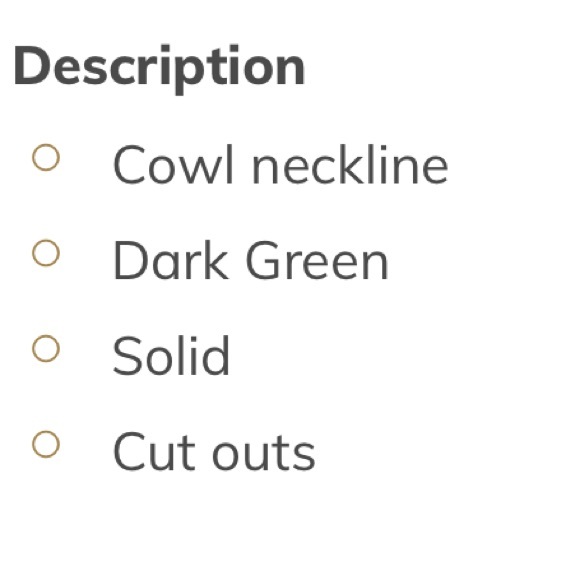 Express green crocheted cable knit sweater NWT - Picture 4 of 4